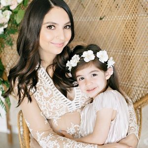 Gorgeous lace long sleeve dress.